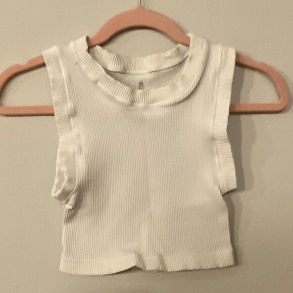 Free People Movement Happiness Runs Muscle Tank White XS/S - Picture 2 of 4